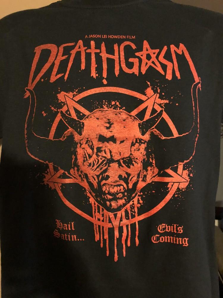 Deathgasm - Hail Satin T-shirt Unisex T-Shirt L