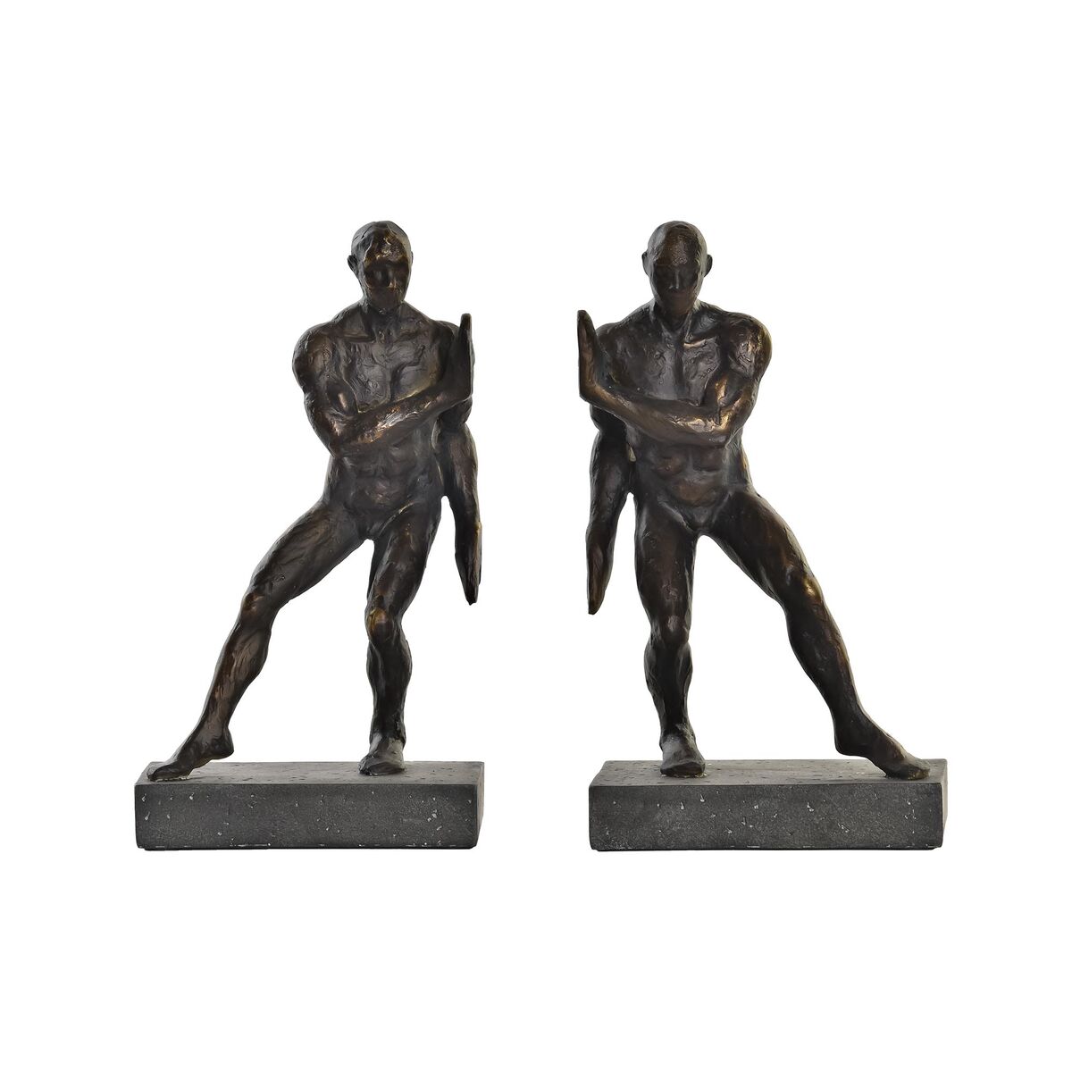 

подставка для книг DKD Home Decor Copper Resin Man (14 х 8,4 х 25 см)