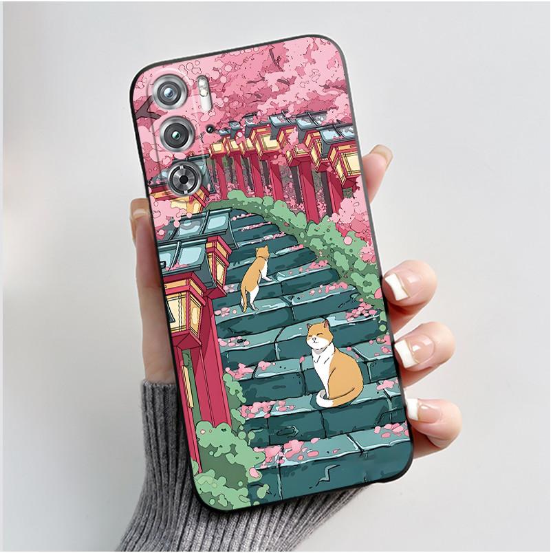Süße Hülle Für ZTE Nubia RedMagic 9 Pro Pro+ Schutzhülle Für Red Magic 9S Pro Plus Pro+ 5G Hülle Weiches Silikon Cartoon Hüllen