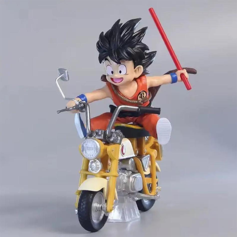 Anime Figur Dragon Ball Z Son Goku Herr Roshi Lokomotiven PVC Action Kame Sennin Motorrad Spielzeug für Kinder Sammler