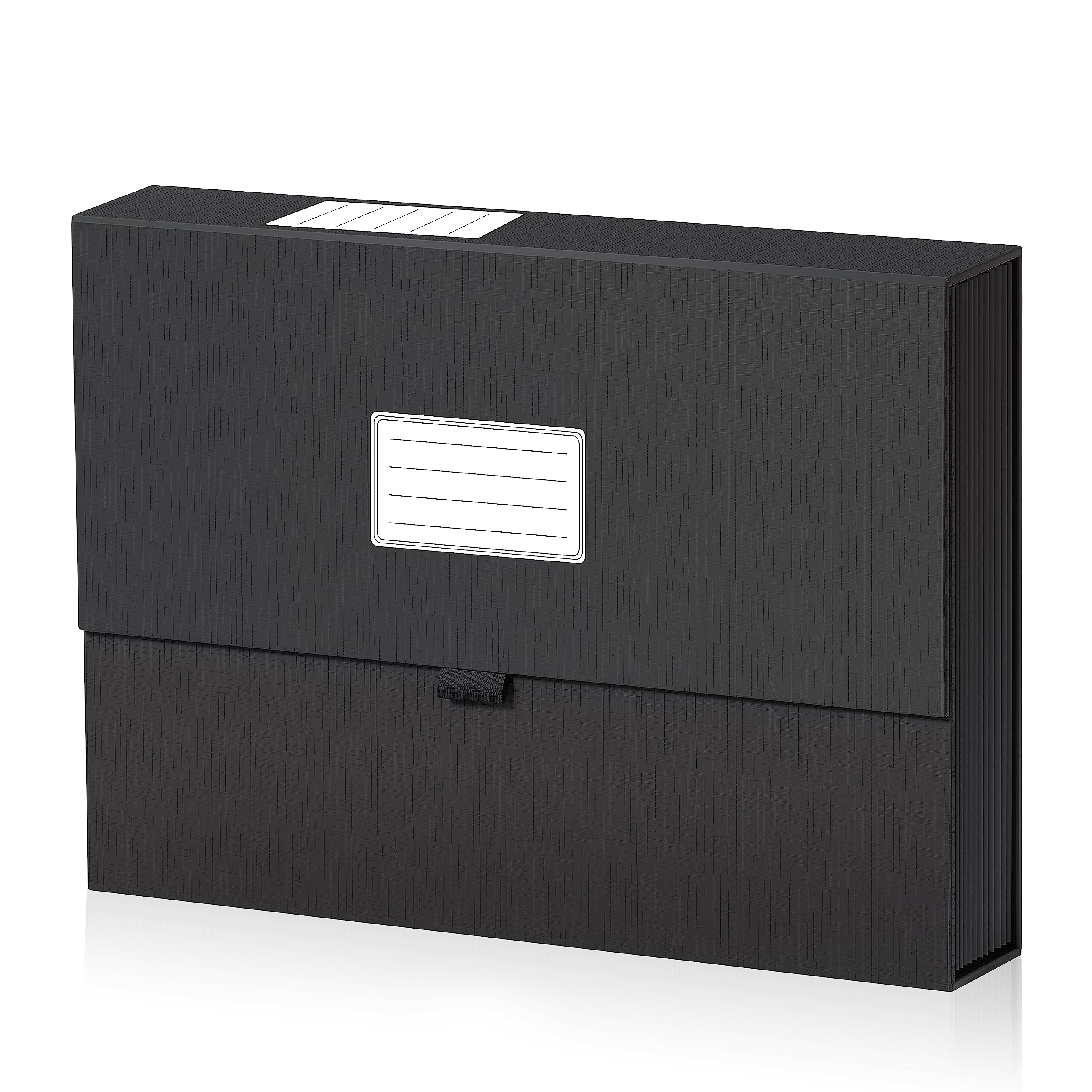 

JiaWei A4 Document File Receipt File Classification File 12 13 Accordion Large Storage Case with Office Classroom Box, Organizer, Folder,