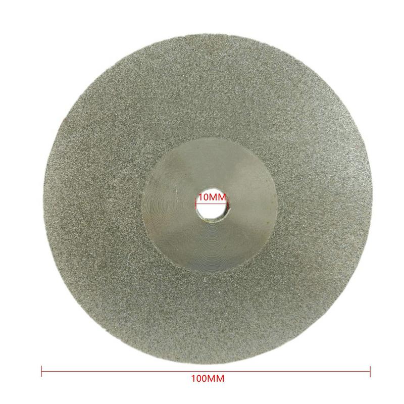 Double Sided Diamond Disk 45-1000 Grit Lapidary Diamond Grinding Disc Wheel Rotary Rotary Abrasive Tools