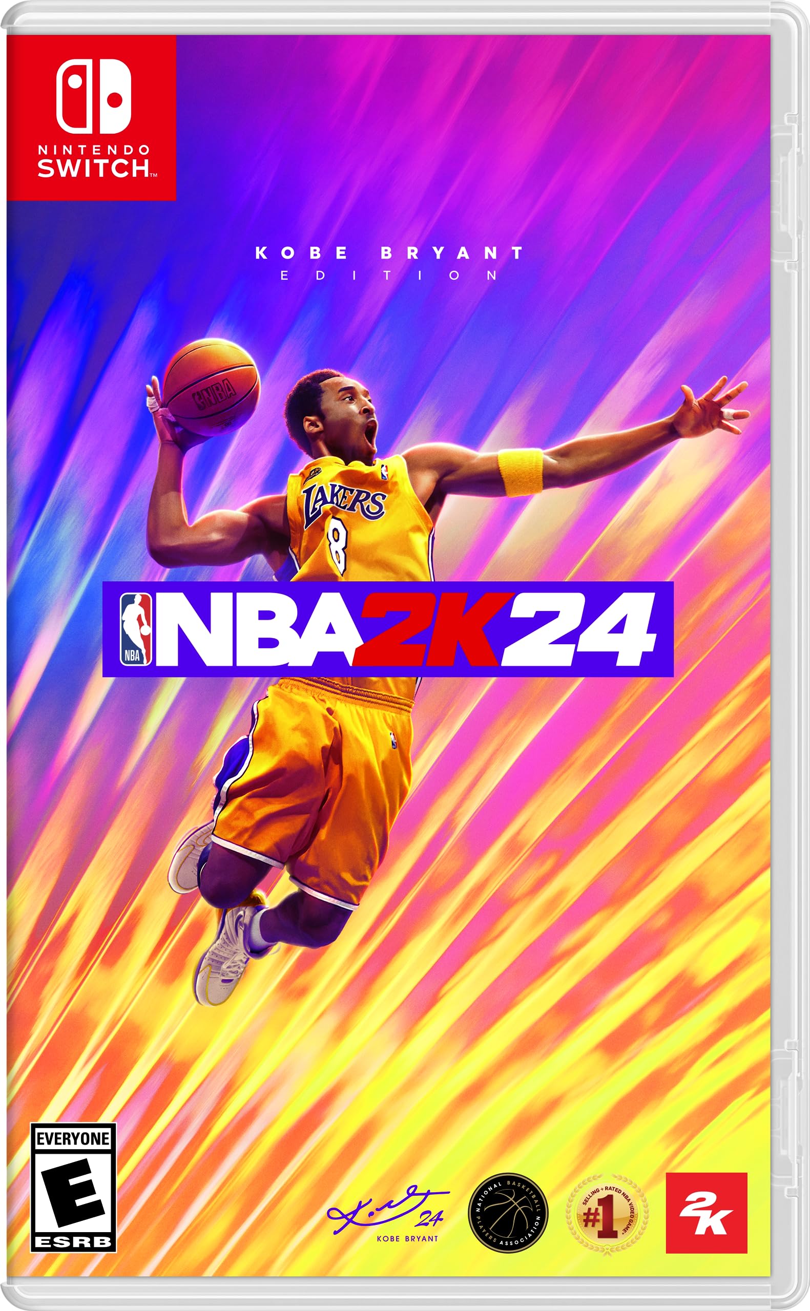 

NBA 2K24 Kobe Bryant Edition North Switch (Imported Version America) - червоний