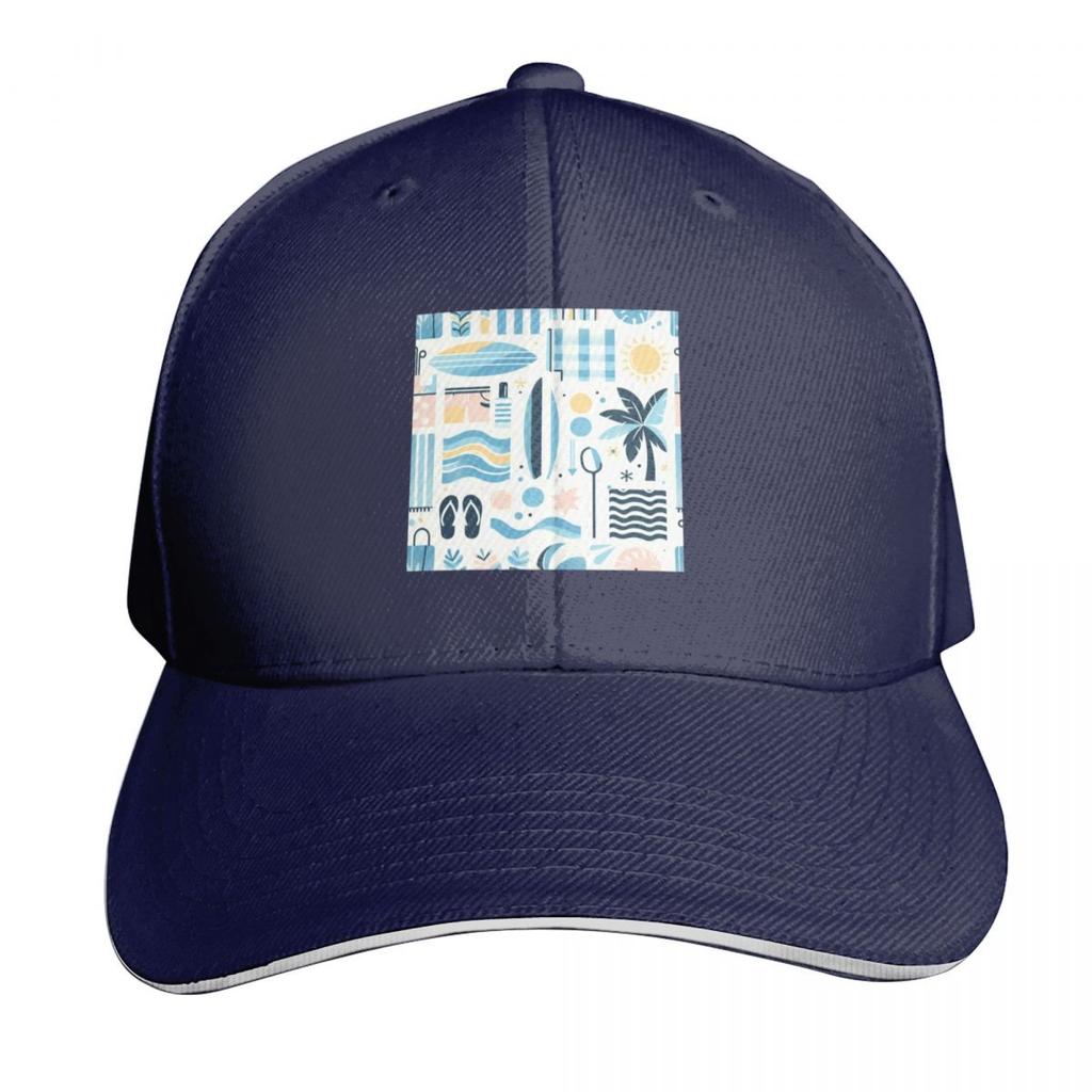 Beachlove Pattern Baseball Cap Golf Cap Beach Outing Anime Thermal Visor Golf Women Unisexs