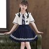 Girls' College Style Set Summer Children's JK Uniform Skirt Summer Skirt Girls' Pleated Skirt