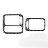 Dashboard Side Air Vent Outlet Cover For Honda Civic 1996-2000 Real Carbon Fiber