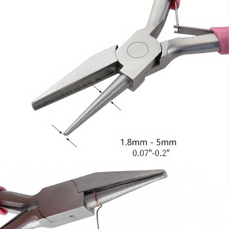 5-Inch Mini Pliers for DIY Jewelry Making, Small Needle Nose Pliers, Wire Wrapping Pliers