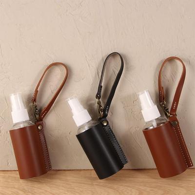 Case 60ml Refillable Bottles Reusable Bottle Hand Sanitizer Keychain Spray Bottle Keychain Holder