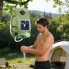 5 Gallonen Solarduschtasche 20L mit Duschkopf & Schlauch Tragbare Campingdusche für Außenbereich Strand Glamping Notfallgebrauch