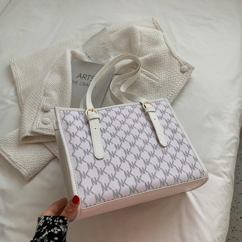 Underarm tote bag New fashion women's handbag Large capacity commuter bag Printed shoulder bag