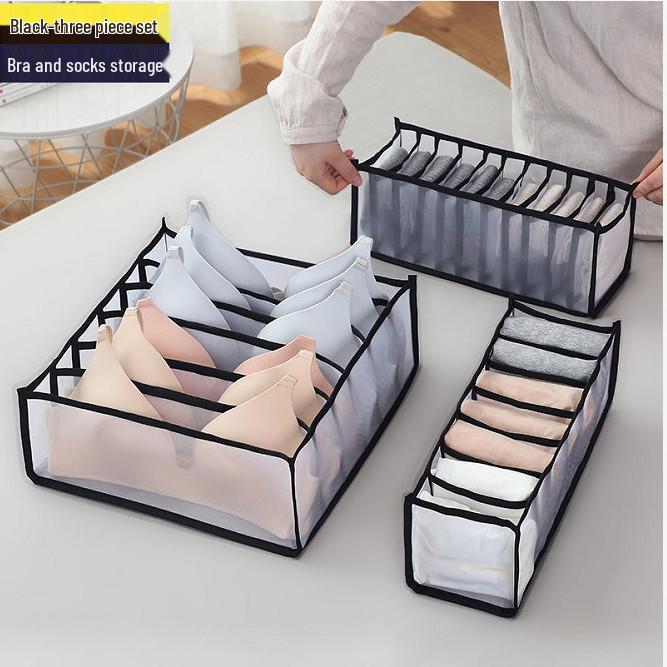 Drawer-Style Bra, Sock, and Underwear Storage Box