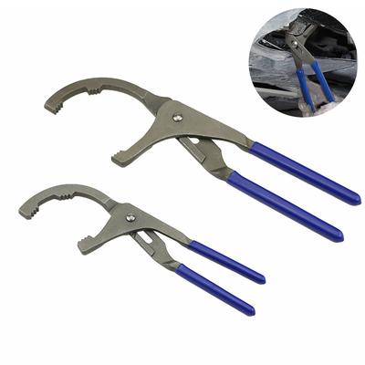 9"/12" Állítható Acél Autó Olajszűrő Fogó Csipeszes Típusú Csavarkulcs Kézi Szerszámok Olajszűrő Eltávolító Szerszám