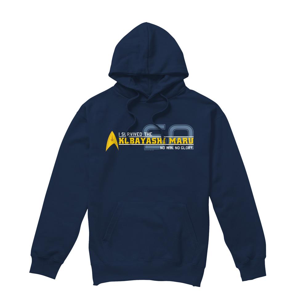 STAR TREK Mens I Survived Hoodie