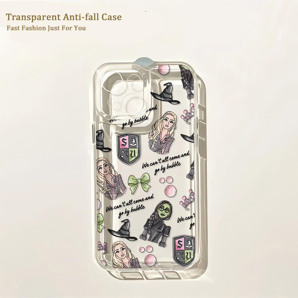 New Movie Wickeds Hot Phone Case for IPhone 17 16 16e 15 14 13 12 11 Mini Pro Max X XR XSMax 7 8 Air Plus Transparent Back Cover