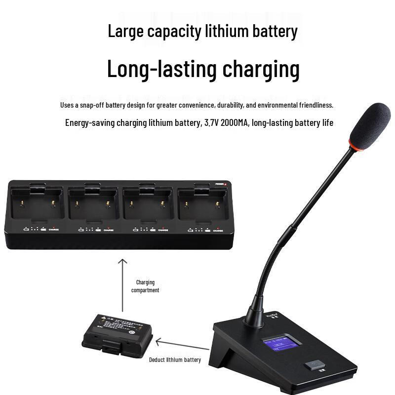 HuiDu GLE-600 Wireless Conference Microphone System (CN Version)