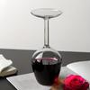 Creative Design Inverted Red Wine Inverted High Footed Red Wine Glass High Borosilicate Glass Cocktail Glass Creative Gift