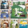 Cartoon Snoopy Bedding Sets Bed Cover Duvet Comforter Cover Pillow Case 2-3 Pieces Sets Boy Girl Home Bedroom Decoration