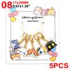 Cat Knitting Stitch Markers Metal Animal Enamel Charms Crochet Locking Knitting Markers Sew Accessories
