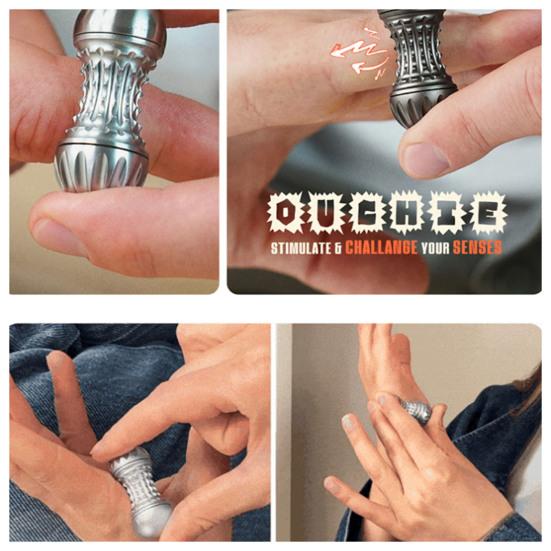 Finger Massager for Arthritis Pain Relief Deep Tissue Massage Roller for Fingers Hands Palms Feet And Arm Stress Relief Toy for Musicians Athletes