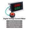 Digitales AC Voltmeter Amperemeter Amperemeter AC 80-300V 0-100A LED Volt Ampere Meter Spannungsstrommesser Ampere Einbaumessgerät