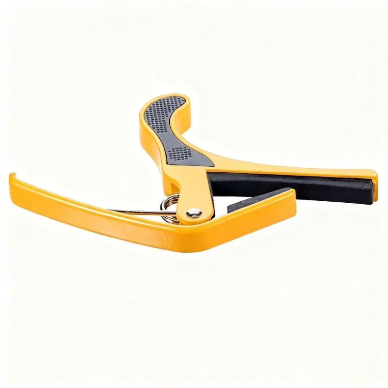 Portable 6-String Guitar Tunings Clamp Light Weight Quickly Release Capo for Guitars, Ukulele, Bass, Mandolin, Banjo