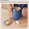 450ml Thermal Coffee Mug Insulated Coffee Mug Stainless Steel Mug Milk Coffee Cup Leak-proof Drinking Cup Thermal Mug Water Cup