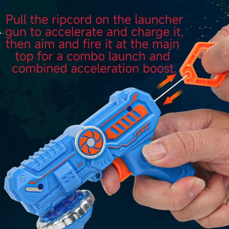 Magic Spin Battle Top - Duel & Glow Launcher Set