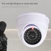 Fake Security Camera Flashing Red LED Light Outdoor Indoor Home Surveillance CCTV False IR LED Simulation Camera