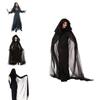 Gruseliges Geisterbraut-Kostüm für Damen Halloween Cosplay Party Elastizität Umhang Handschuhe Rock S-xxl