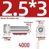 304 Stainless Steel Hex Socket Head Cap Screws, M2-M10, Extended Length