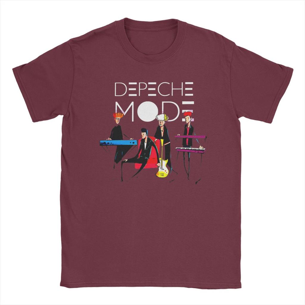 Kreatywne Depeches Cool Moded T-shirt dla Mężczyzn Okrągły Dekolt 100% Bawełna T-shirt Krótki Rękaw Koszulka Prezent Urodzinowy Top