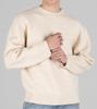 Beoteunseoul Wool Blend Round Heavy Knit (Ivory)