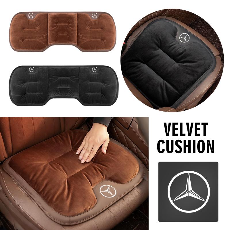 AABGW1 For Benz Car Seat Cushion Winter Plush Thickened Warmth Soft Cushion Seat Cover Accessories AMG Exclusive W204 W222 W205 W203