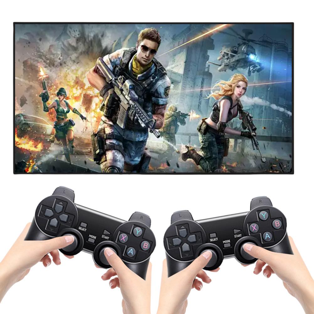 G11 Pro Game Box 4K HD TV Game Stick Video Game Console 128G Built In 40000 Retro Games Portable Game Player Wireless Gamepad