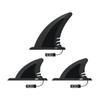 3Pcs Surfboard PVC Fins Set for Inflatable Kayaks Spare Parts Universal Fit