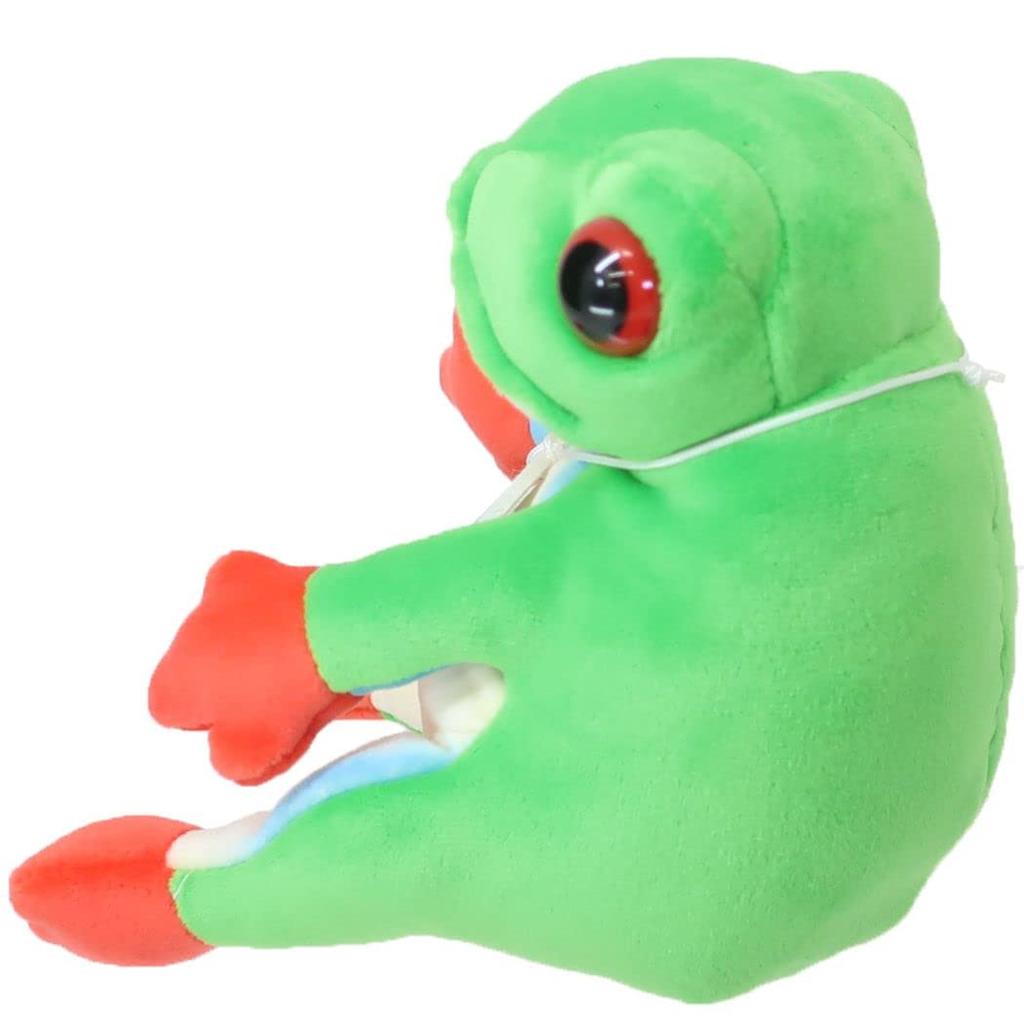 Sun Arrow Picnica Red-eyed Tree Frog Plush Toy K-8673
