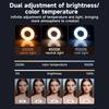 LED Selfie Fill Light for Magsafe Phone Adjustable Brightness Magsafe-Compatible Smartphone Vlog Photography Video Accessory