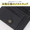 [Rename] Genuine Leather Wallet, Notebook Style, Black, RPL70058