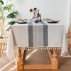Waterproof Tablecloth With Tassels Christmas Party Decor Home Textile Table Cover Ins Style