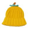 Temu autumn and winter new wool hat female cute personality pullover hat pumpkin knitted hat student