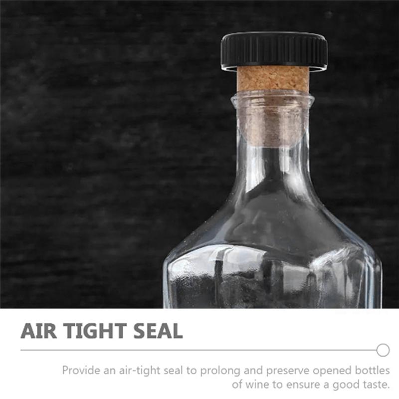 ABBY-Bar Wine Stopper Beer Cap Home Kitchen T Shaped Cork Plugs For Bottles Easy Install