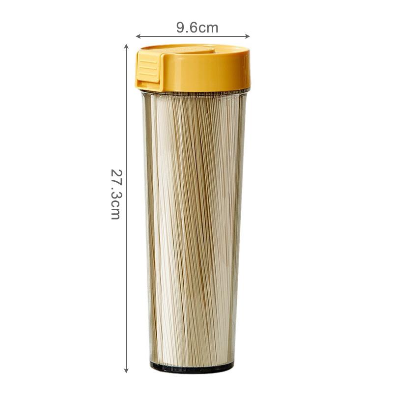 Kitchen Noodle Spaghetti Container Sealed Pasta Storage Box Quantitative 120g Food Keep Fresh Box Refrigerator Organizer