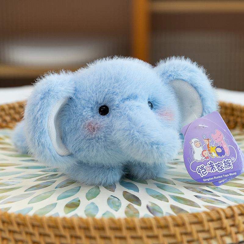 Table Companion Animal Palm Treasure Refrigerator Sticker Fox Cute Elephant Turtle Doll Children's Doll