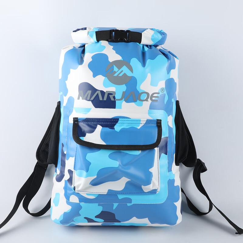 MARJAQE 22L Outdoor Waterproof Backpack Dry Bag