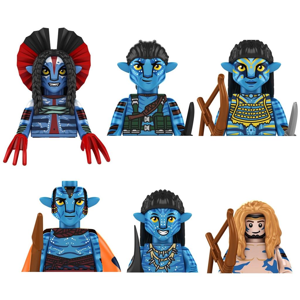 Neues Avatar Set Bausteine Jake Sully Mini Actionfigur Spielzeug