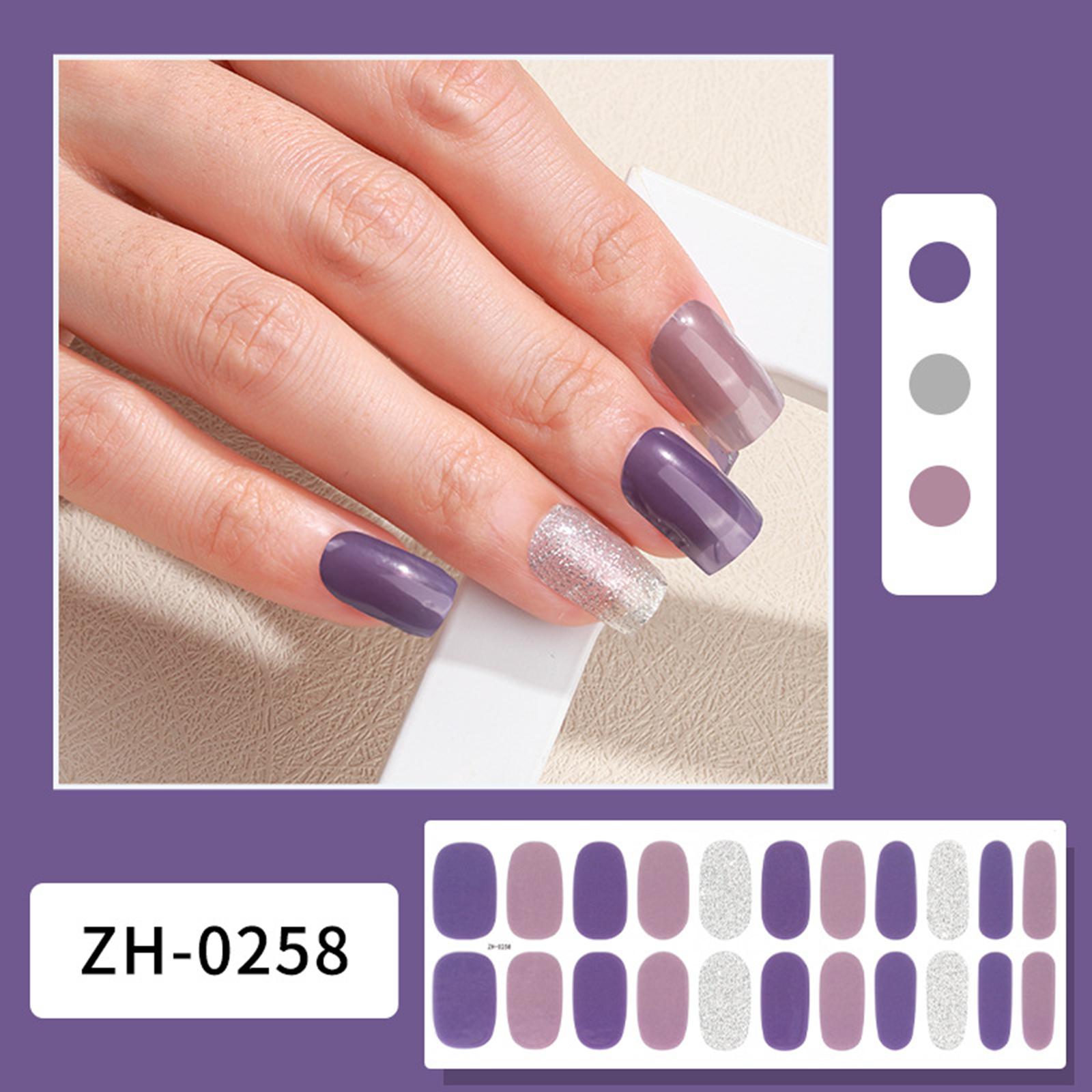 

Гелеві наклейки для нігтів з полум’яним покриттям Потрібна ультрафіолетова/світлодіодна лампа 22 обгортки гель-лаку для нігтів Модний дизайн Гелеві наклейки для нігтів для жінок