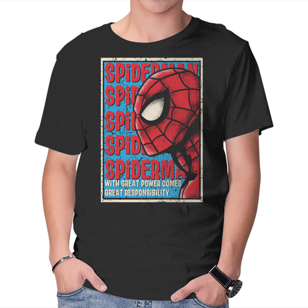 Unisex Crew Neck T-Shirt The Amazing Graphic Short Sleeve Casual Tee XXXL