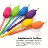 Sponge Pen Sleeve, Anti-Slip Pen Sleeve Accessory, Soft Foam Pencil Grips, Pen Sponge Grips, Relieving Fingers Fatigue