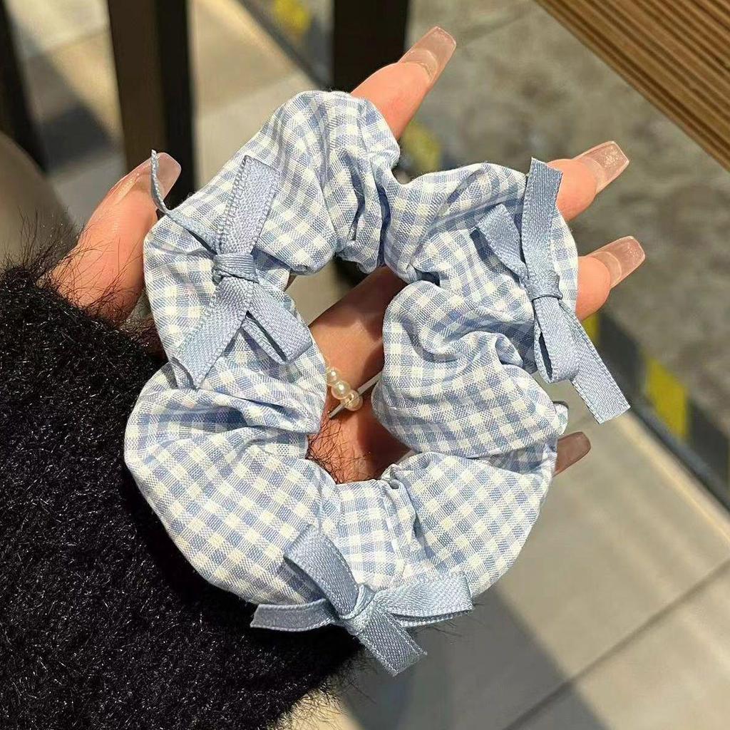 Women's Fresh Intestine Hair Tie: Gentle, Versatile, Sweet & Cute for Damage-free, Stylish Buns this Summer