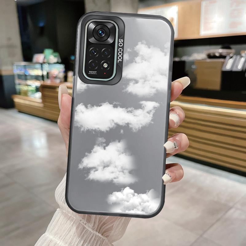 For Redmi Note 11 11S 14 13 Note14 Note13 Pro 5G 4G Case Shockproof TPU Soft Bumper Hard Back Cover Love Heart Aircraft Fundas